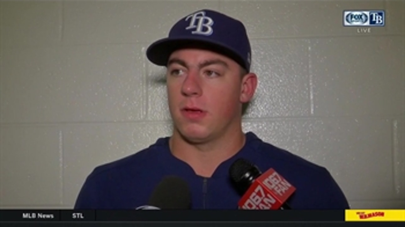 Brendan McKay recaps his solid start against Orioles