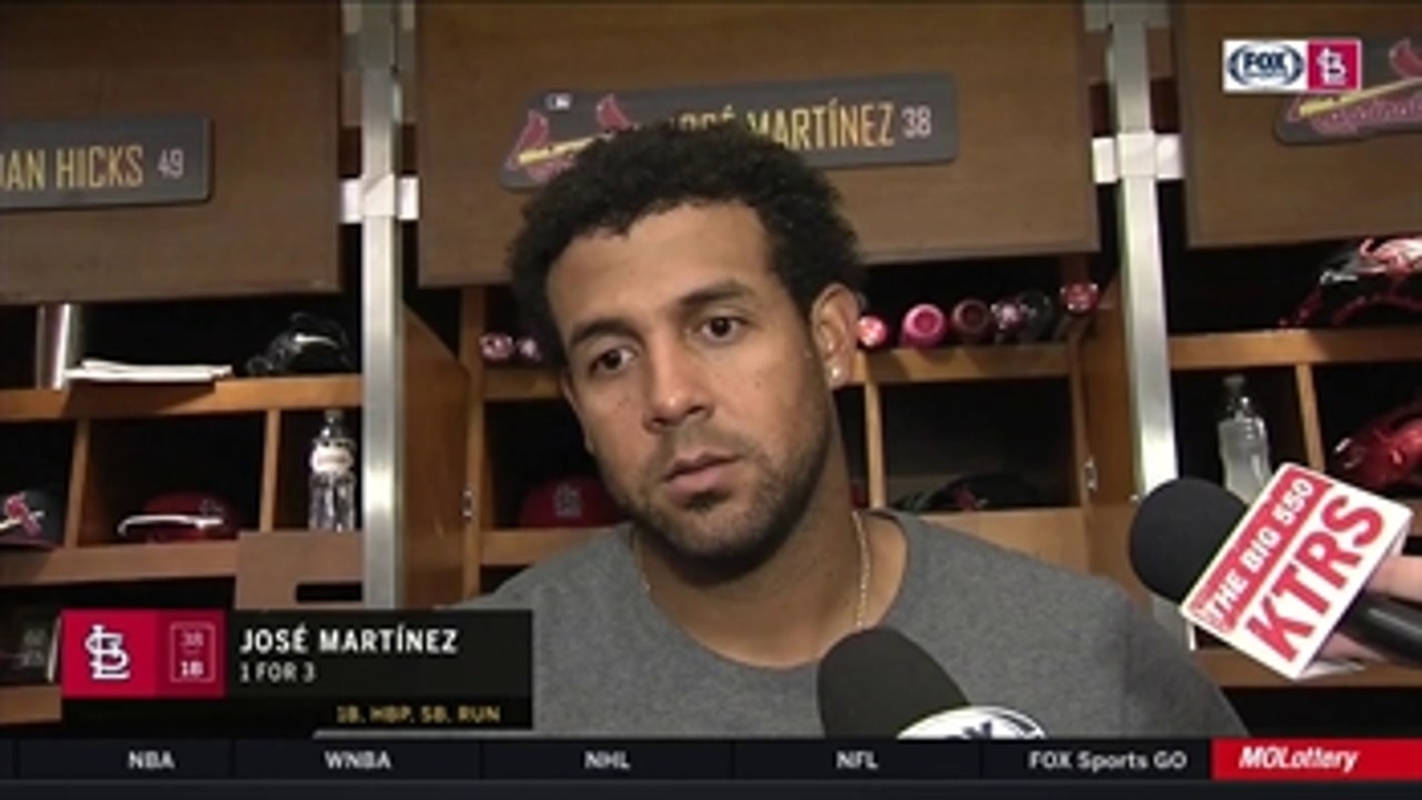 Martínez breaks down the double steal that netted the Cardinals' only run