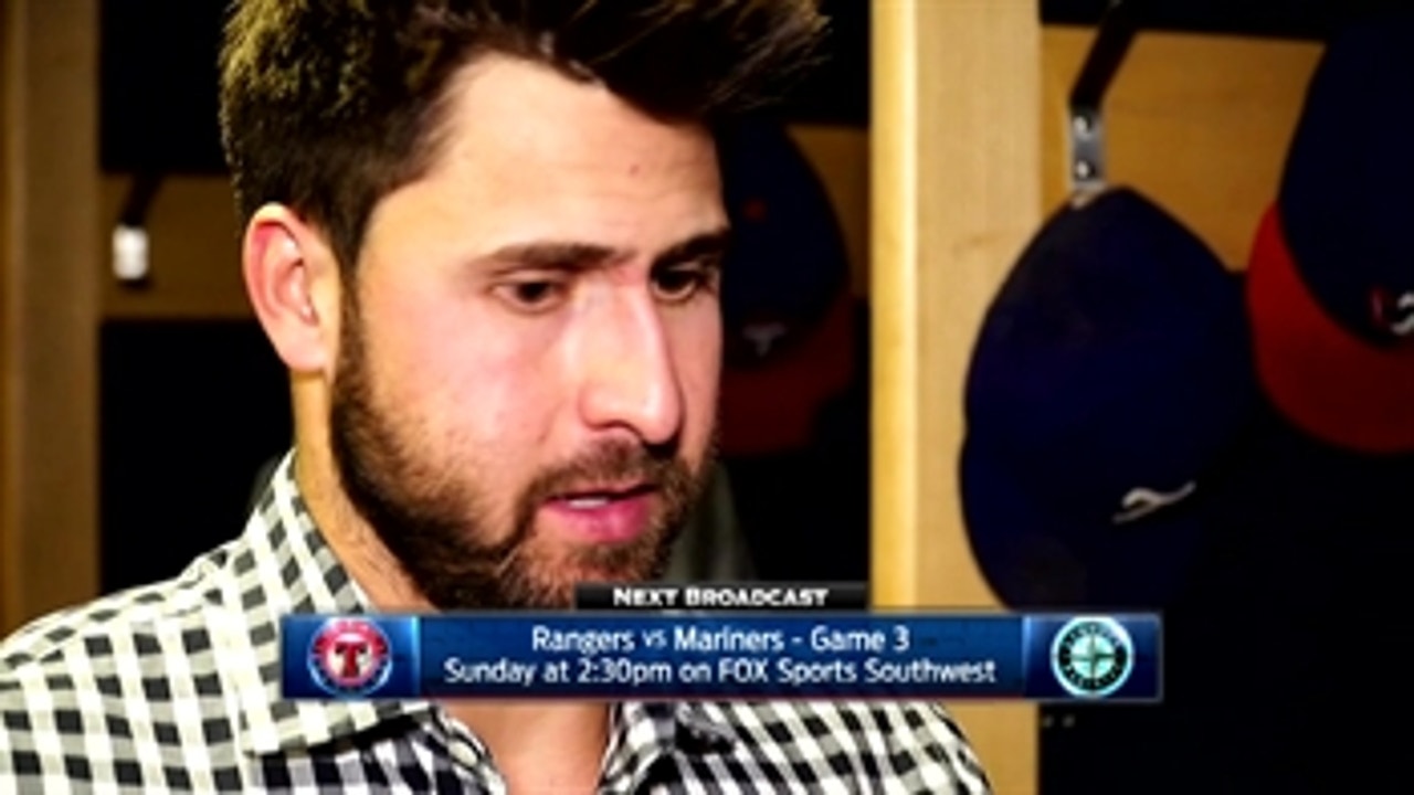 Joey Gallo on hitting in the cold, loss to Seattle