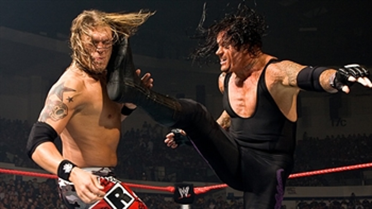 The Undertaker vs. Edge - World Heavyweight Title TLC Match: One Night Stand 2008 (Full Match)