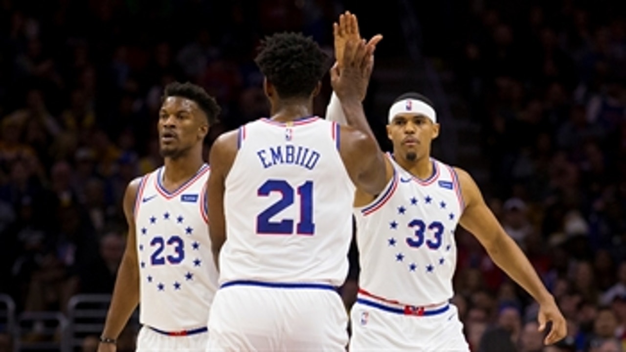 Antoine Walker thinks the new-look 76ers are the team to beat in the East