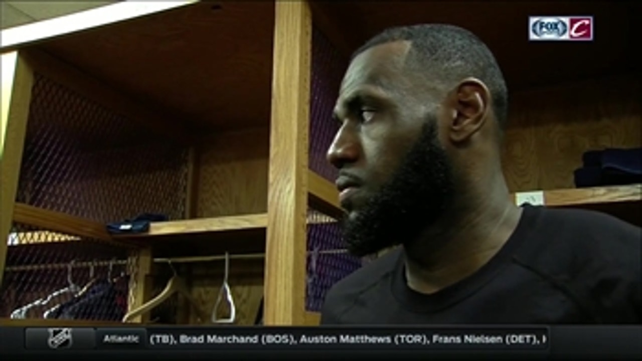 LeBron gives assessment of team at midway point
