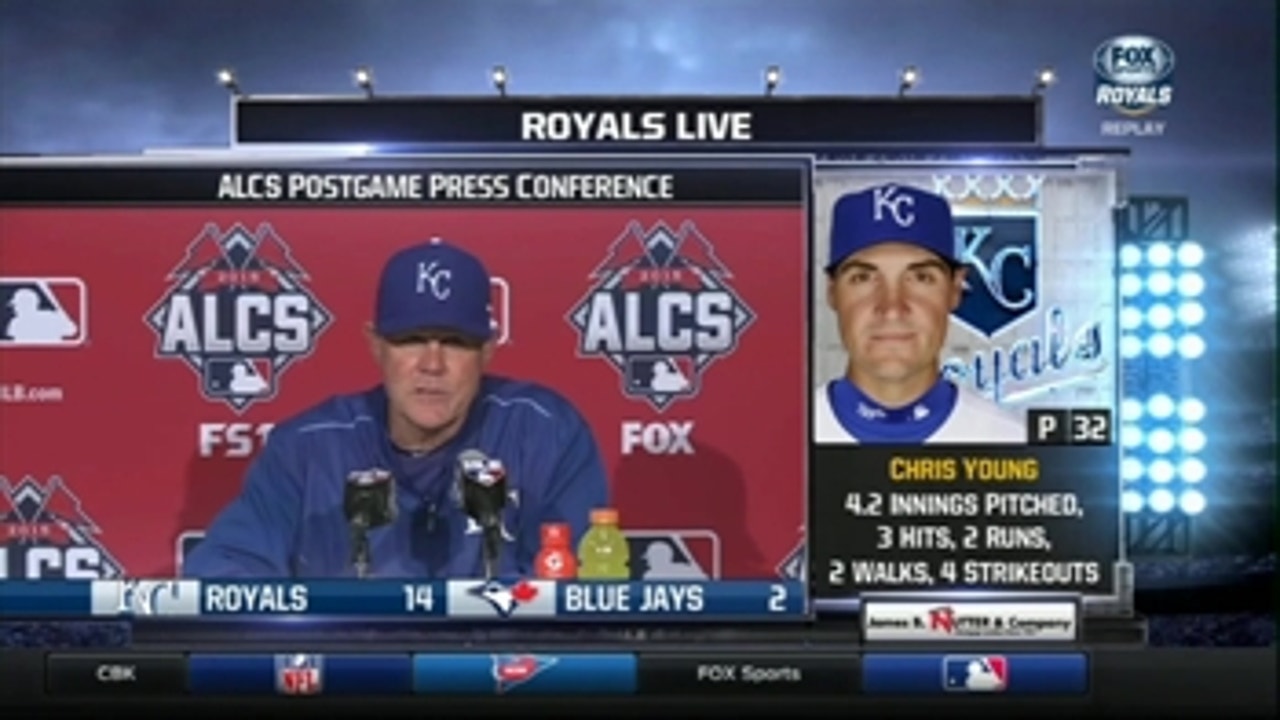 Ned Yost told Alex Rios he'd have a great Game 4