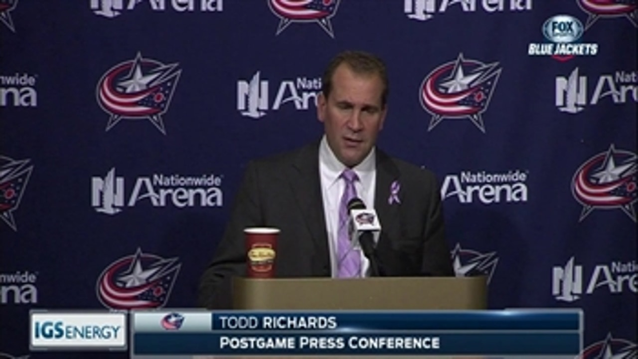 Jackets' Richards: 'We need results'