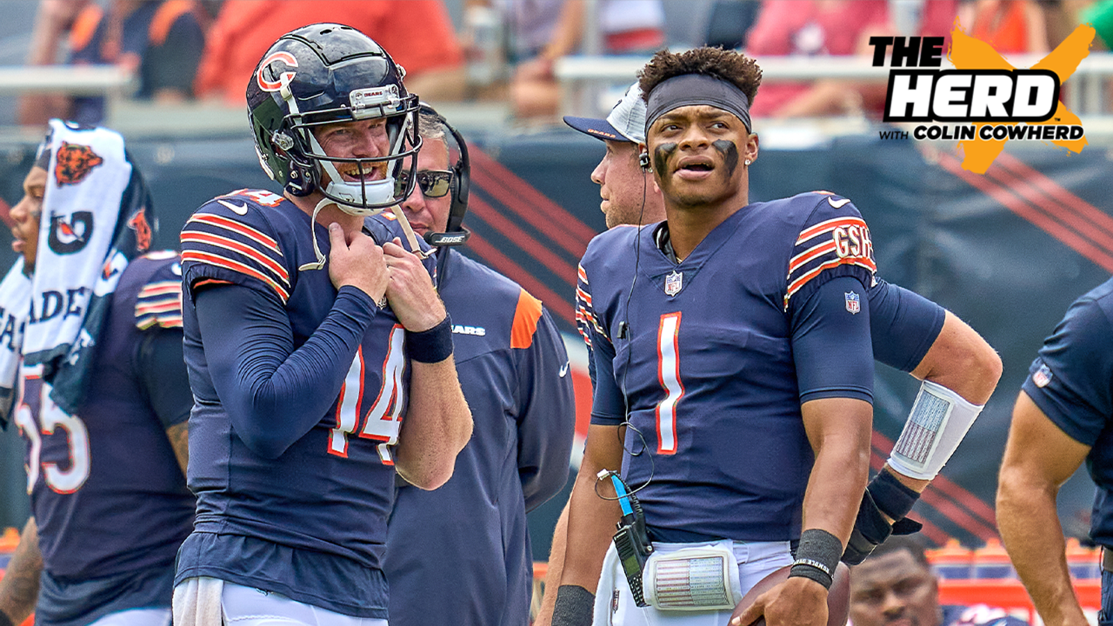 Nick Wright: Chicago Bears should 1000% start Justin Fields over Andy Dalton I THE HERD