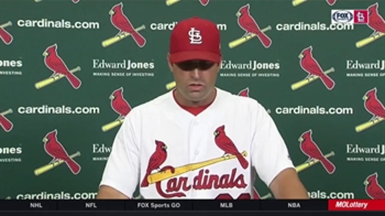 Matheny on Holland keeping Cards close: 'Once again, it didn't happen'