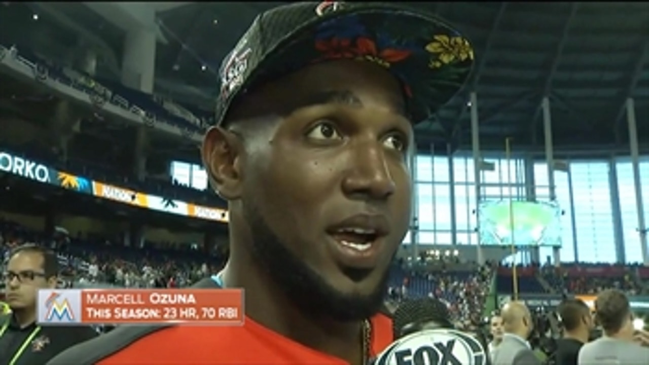 All-Star Minute: Marcell Ozuna picks Stanton to win Derby