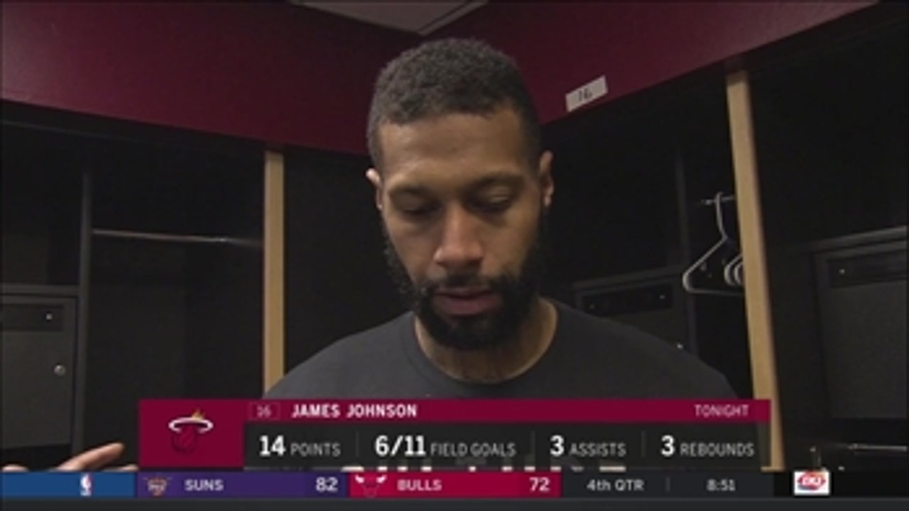James Johnson says Cavaliers played harder than Heat in 1st half