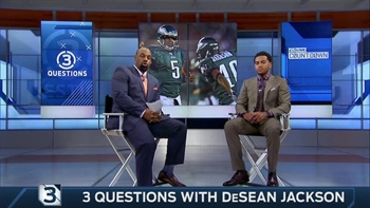 3 Questions with DeSean Jackson