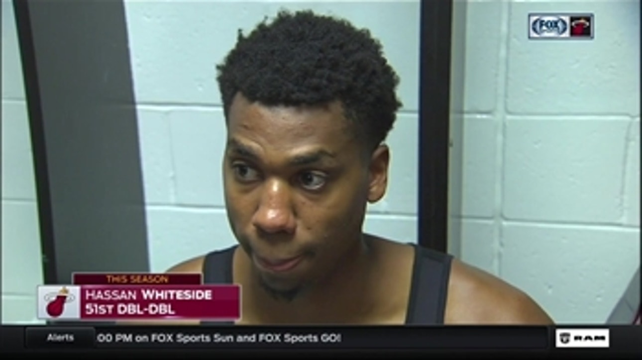 Hassan Whiteside discusses coming up short in Boston