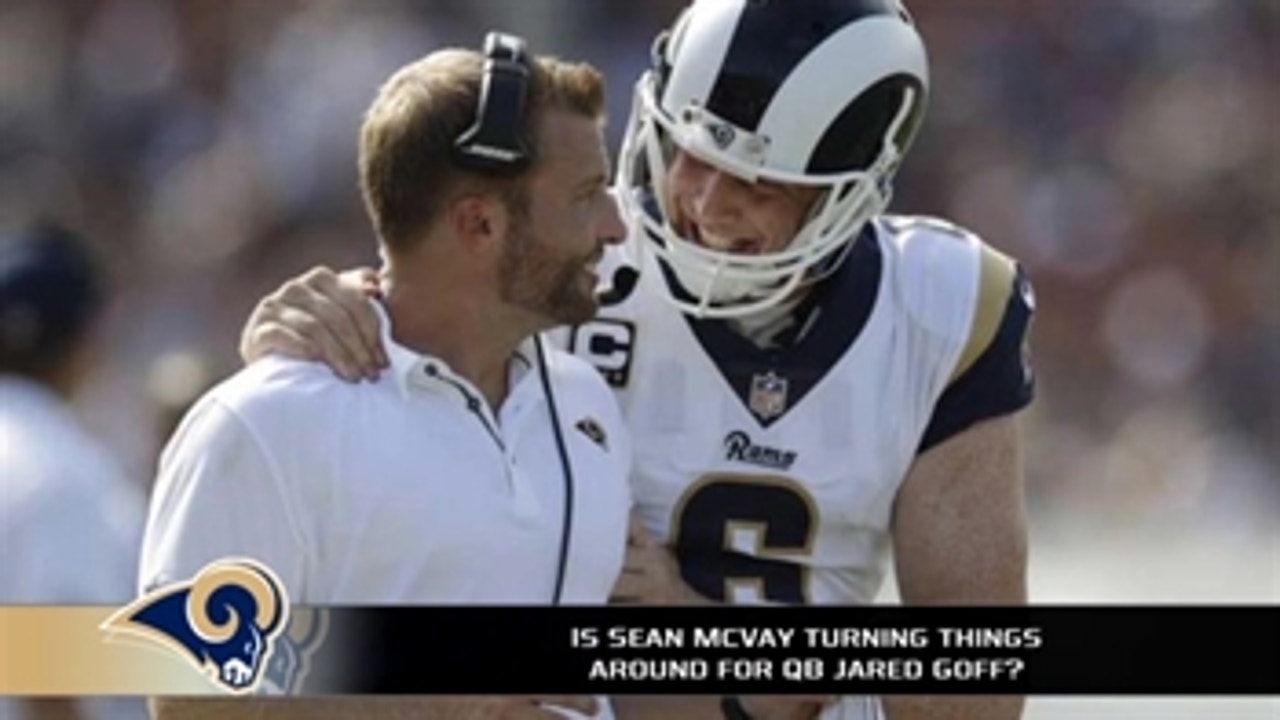 Jared Goff and Sean McVay appear to be the perfect fit