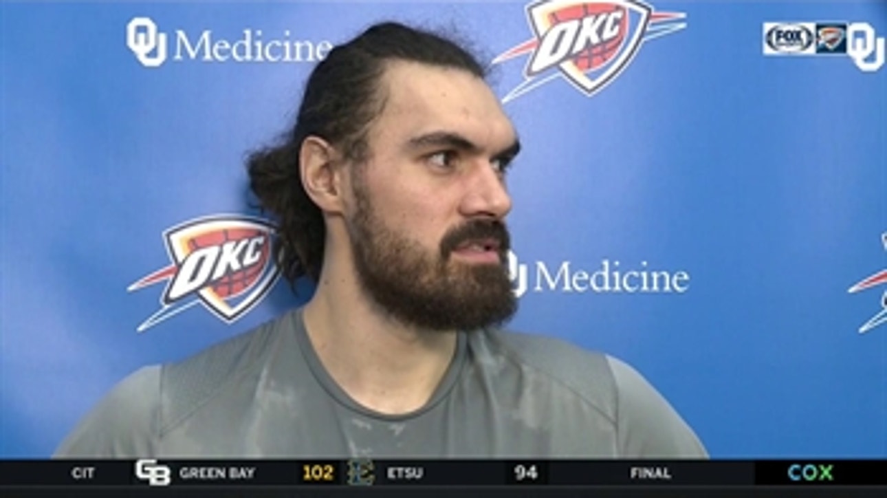 Steven Adams on what Nick Collison means to OKC