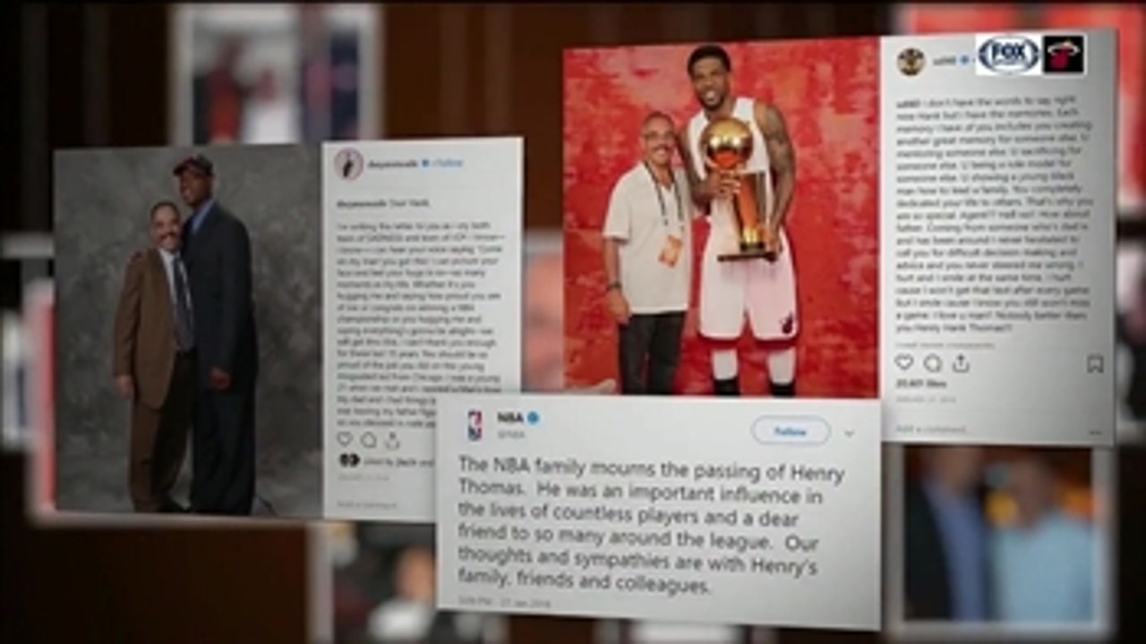 One of the special ones: Heat remember agent Henry Thomas one year after his death