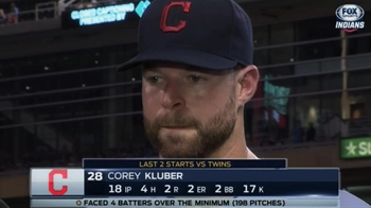 Corey Kluber and Andre Knott talk about the Indians offense providing runs