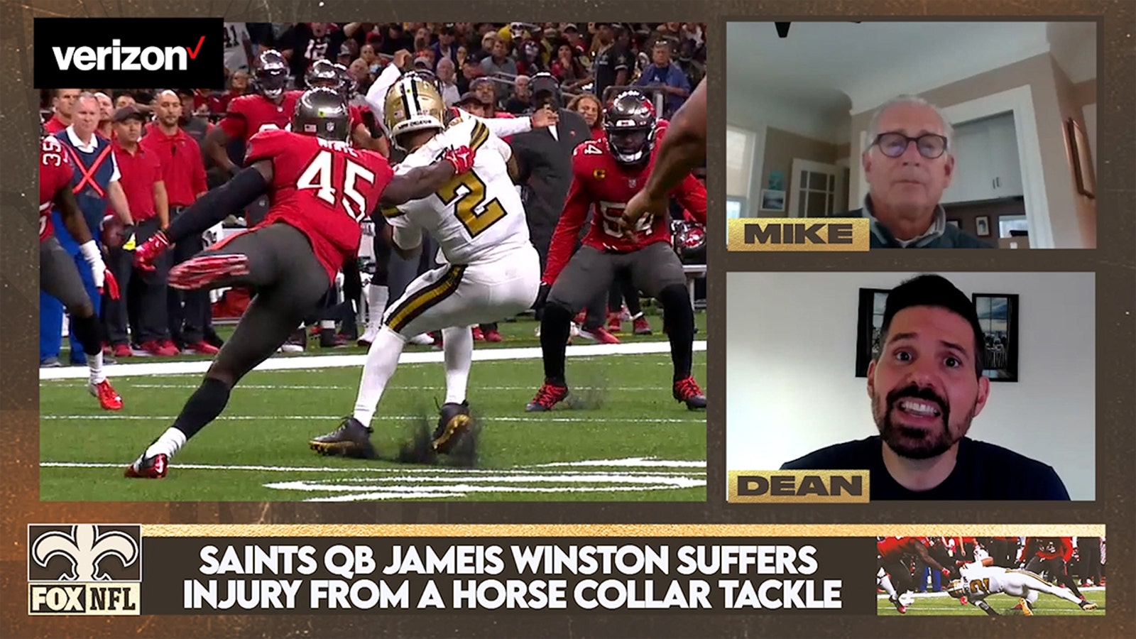 Pereira: Horse-collar flag on Winston's injury was right call