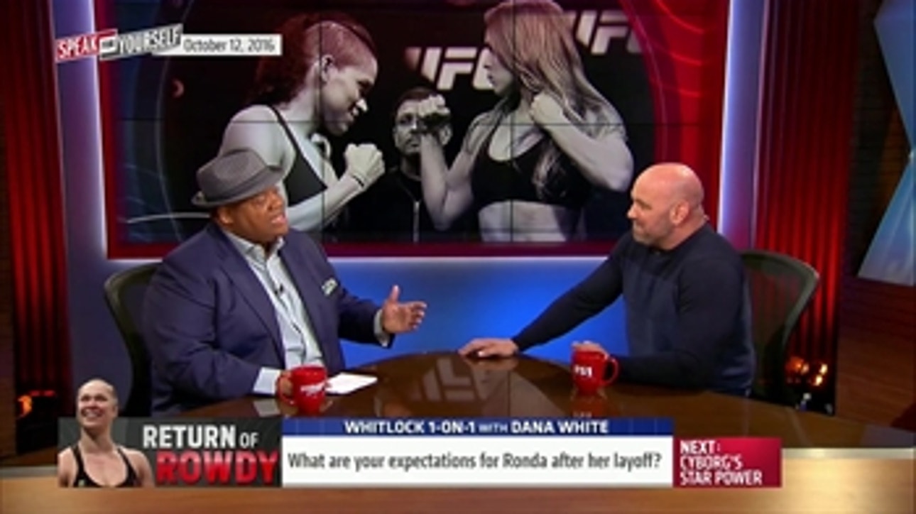 Whitlock 1-on-1: Dana White explains what's being done to push Cris Cyborg - 'Speak For Yourself'