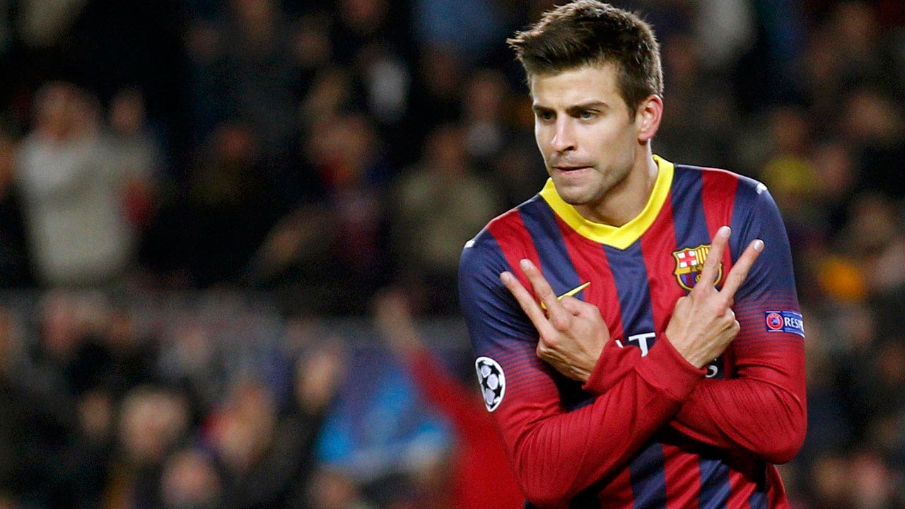 Pique grabs early Barcelona goal