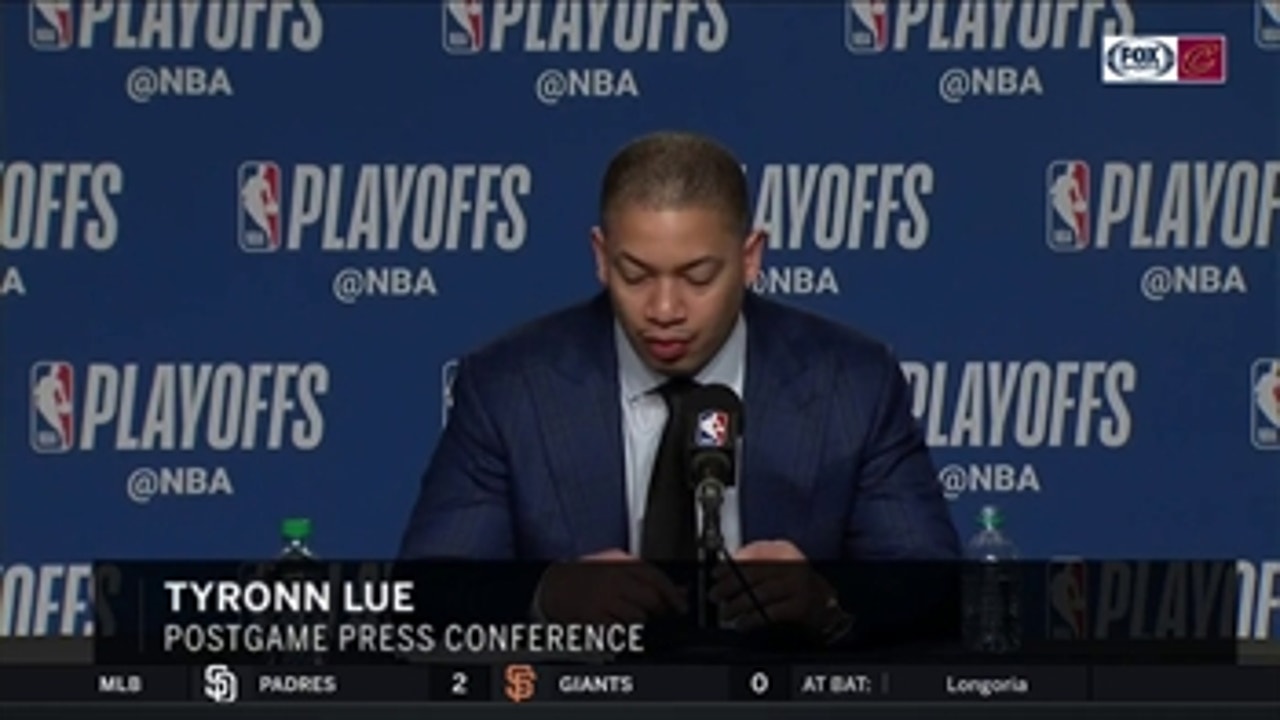Ty Lue believes Cavs 'stole one' in series opener at Toronto