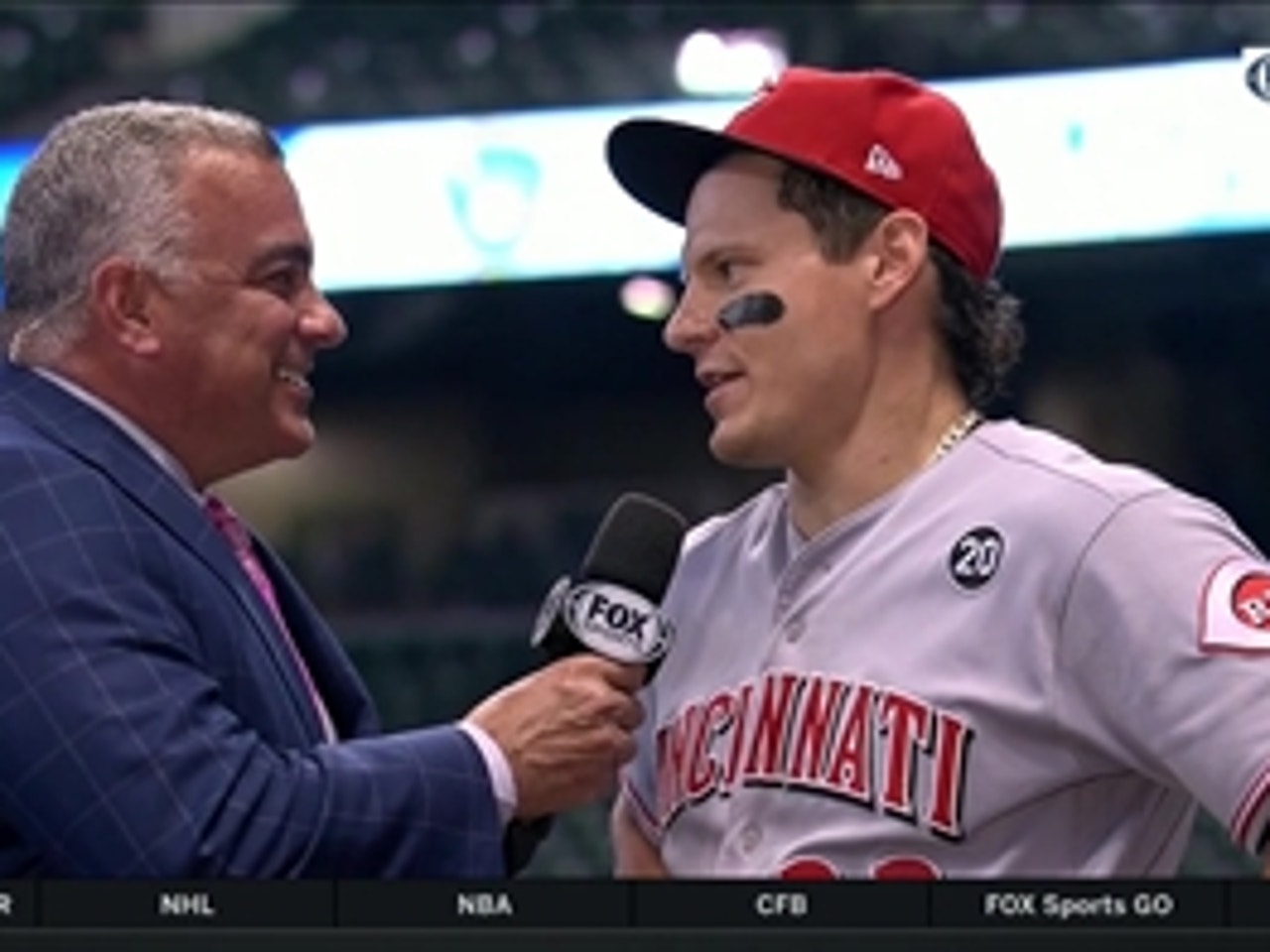 Derek Dietrich enjoying giving back to young players, grinding