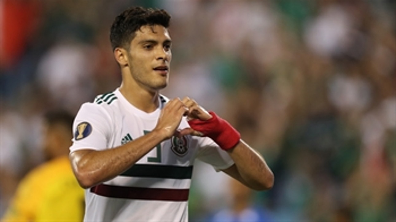 Raul Jimenez gets Mexico on the board heading into halftime ' 2019 CONCACAF Gold Cup Highlights