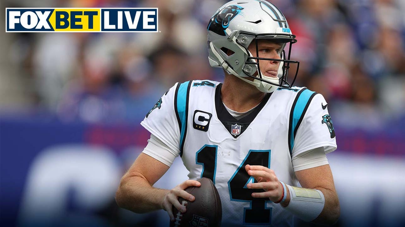 Colin Cowherd likes Atlanta a lot in their Week 8 matchup: 'Sam Darnold struggles in tight windows' I FOX BET LIVE