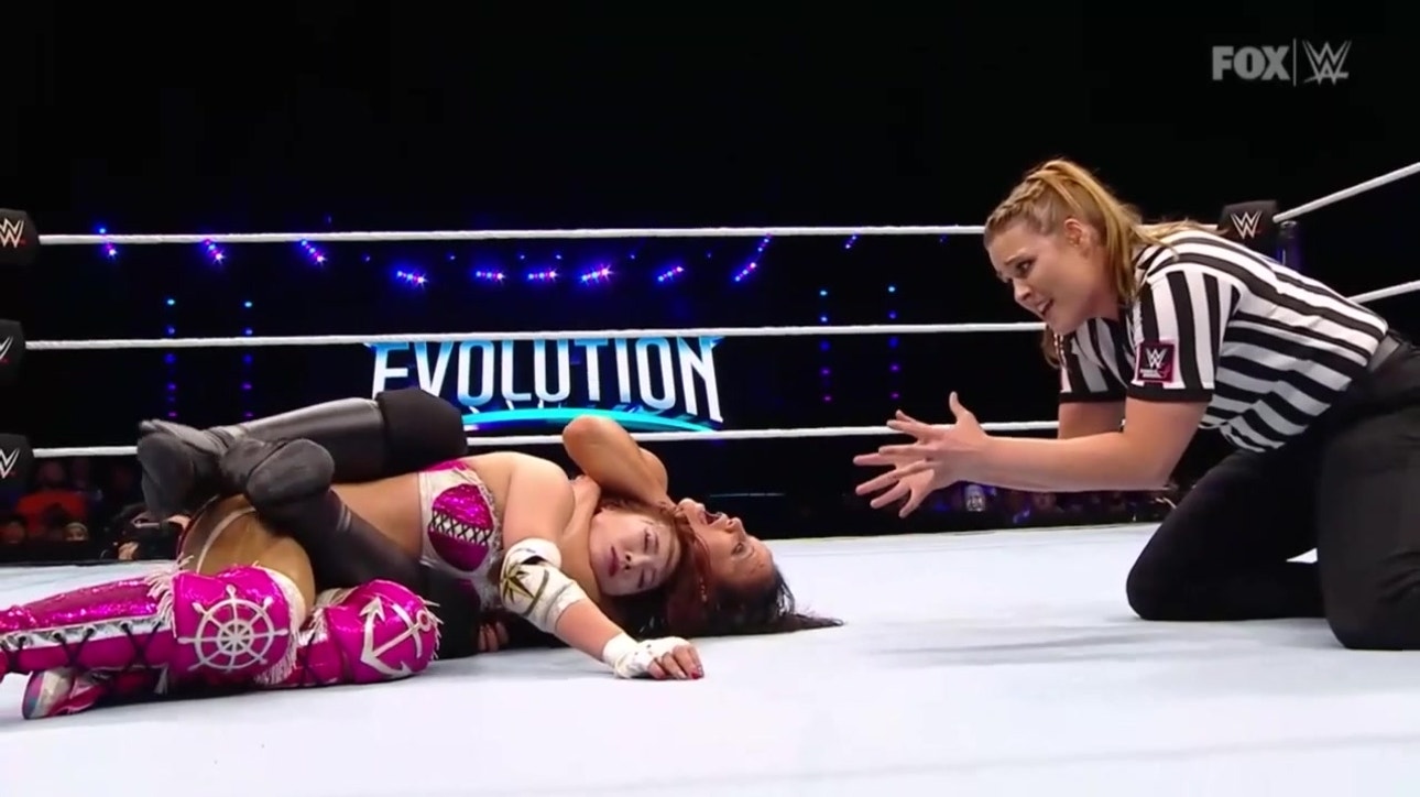 Shayna Baszler defeats Kairi Sane, obtains the NXT Women's Championship at WWE Evolution