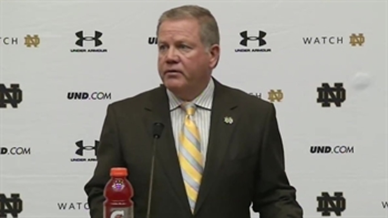 Brian Kelly will face a tough test against Boston College's top-ranked defense