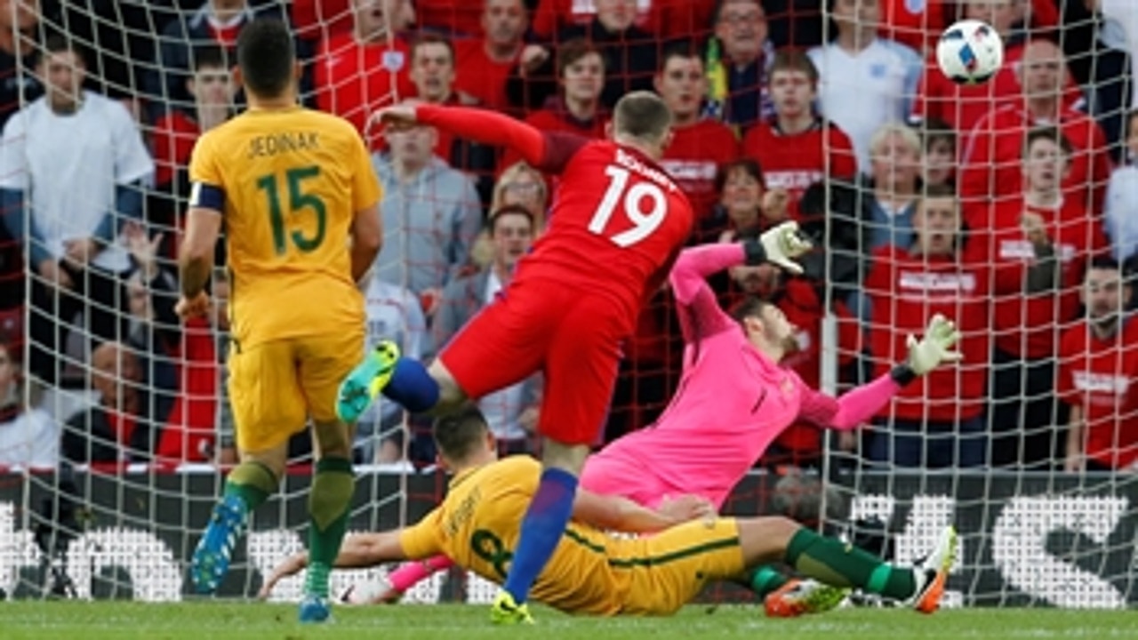 Wayne Rooney scores with powerful shot against Australia ' International Friendly Highlights