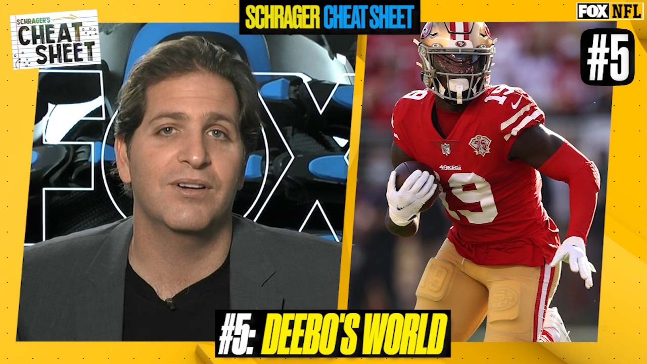 Peter Schrager: Deebo Samuel's season with the 49ers is one for the history books I Cheat Sheet for Week 13