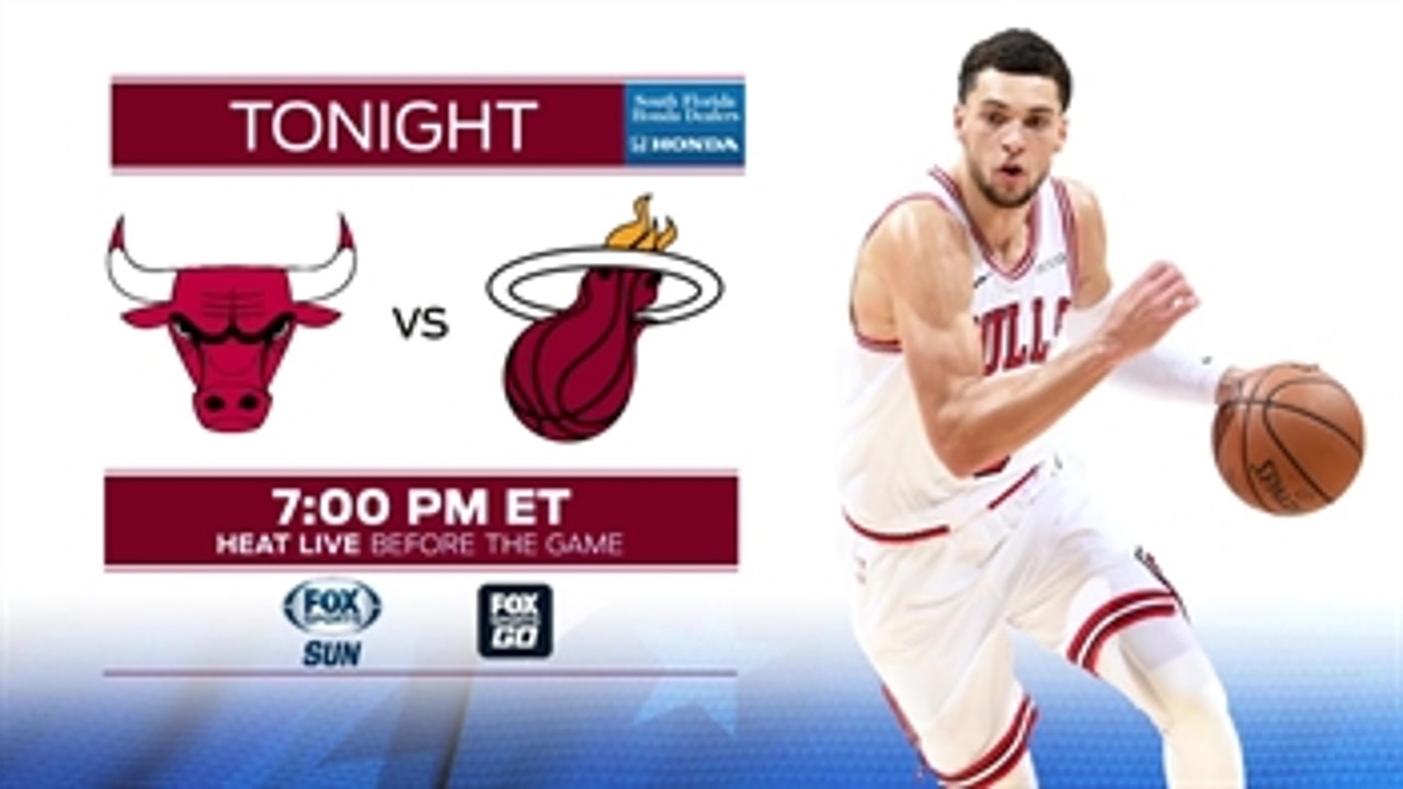 Heat begin homestand against slumping Bulls