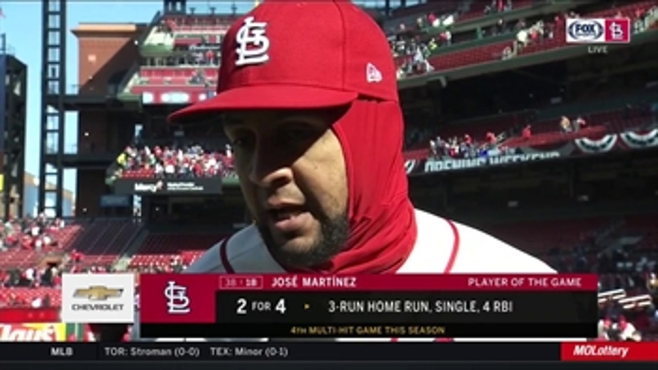Jose Martinez: 'I'm just going to go down fighting' with runners in scoring position