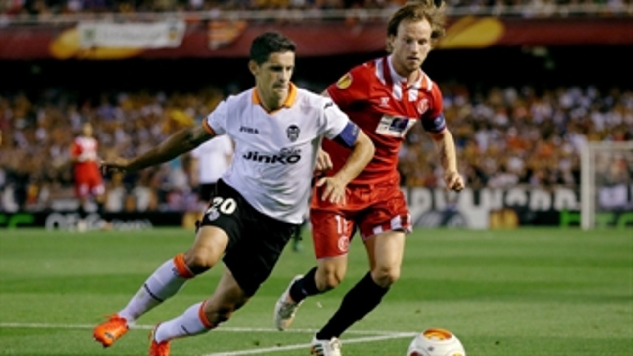 Valencia v Sevilla UEFA Europa League Highlights 05/01/14