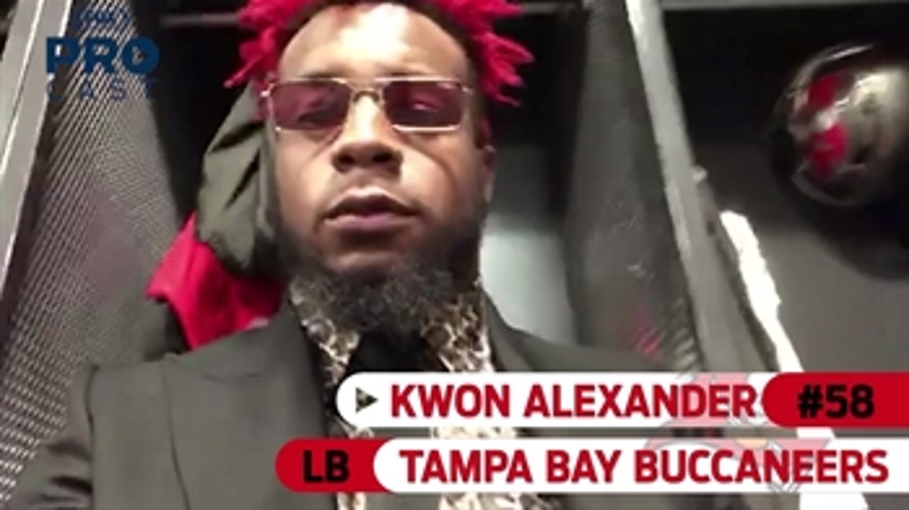 Buccaneers LB Kwon Alexander is looking sharp before his game against the Falcons