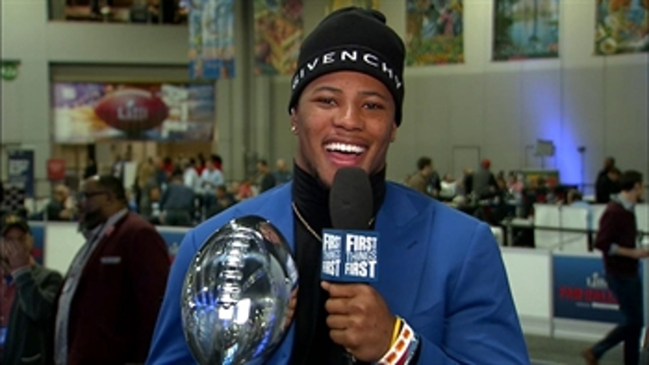 Saquon Barkley defends Eli Manning after the Giants' 5-11 season