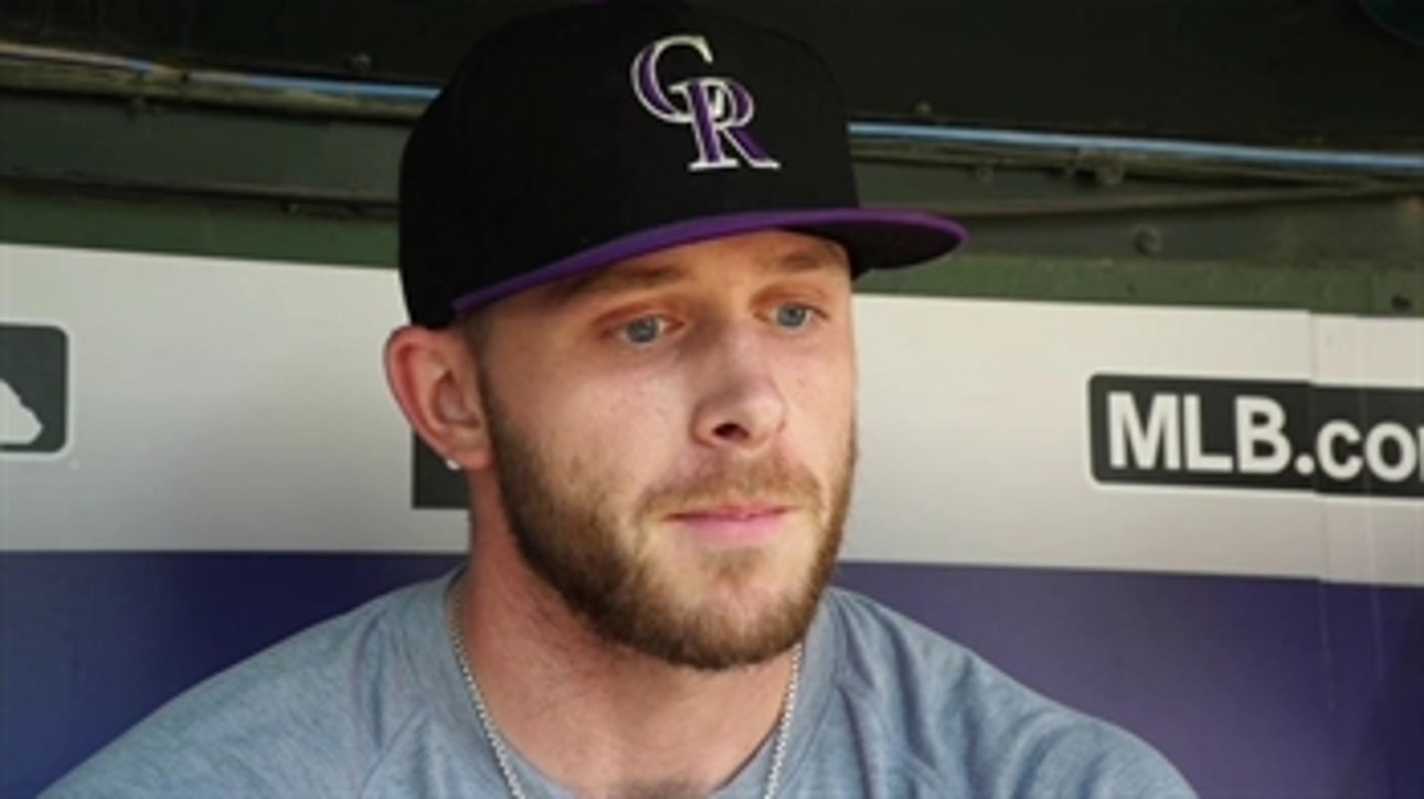 Trevor Story on Playing against his Childhood team ' Rangers Live
