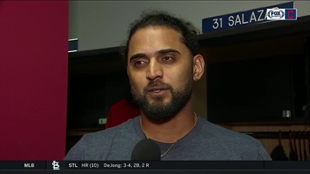 Danny Salazar says he may have tweaked his groin, first start since 2017