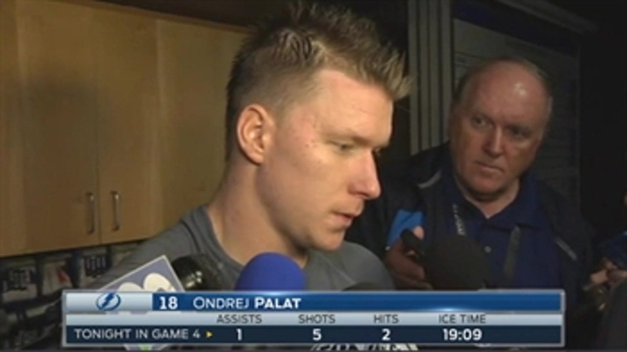 Ondrej Palat says Ryan Callahan was 'awesome' in Game 4