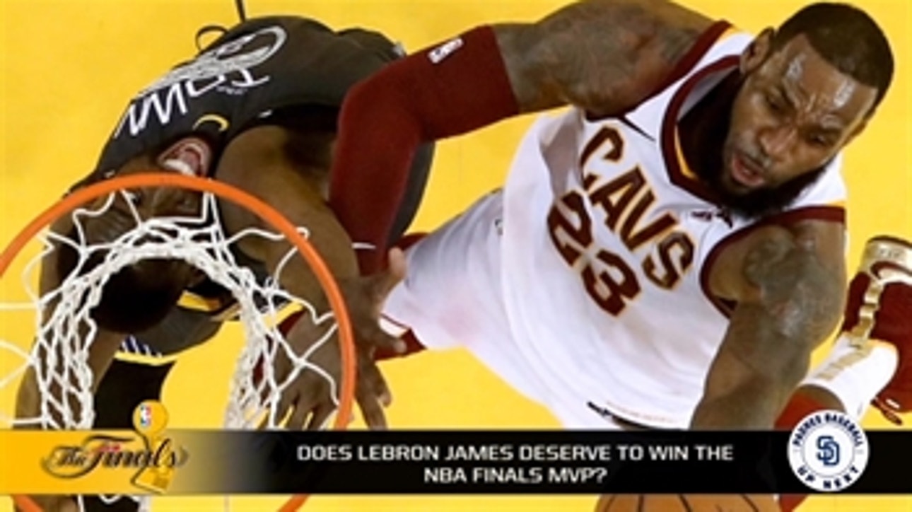 Does LeBron James deserve to win Finals MVP?