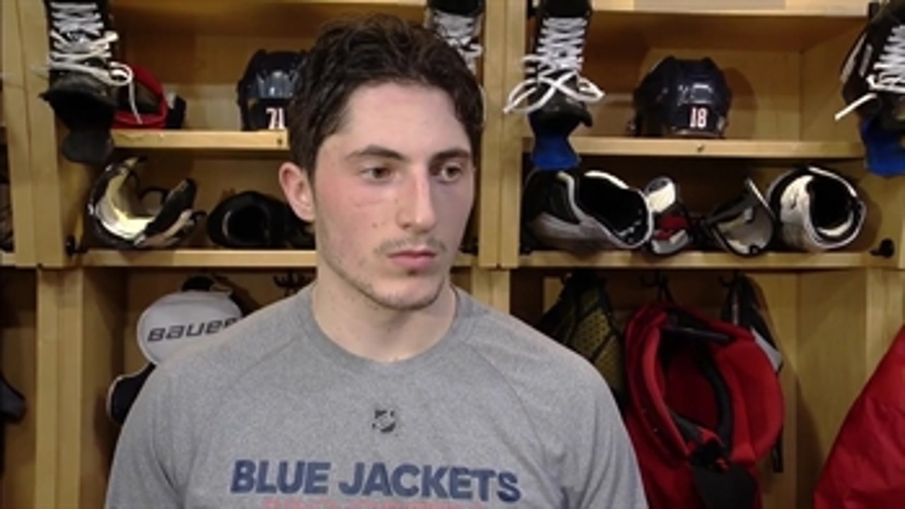 Zach Werenski was impressed with the Jackets forecheck against the Maple Leafs