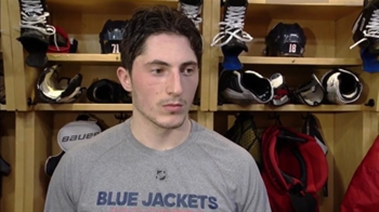 Zach Werenski was impressed with the Jackets forecheck against the Maple Leafs