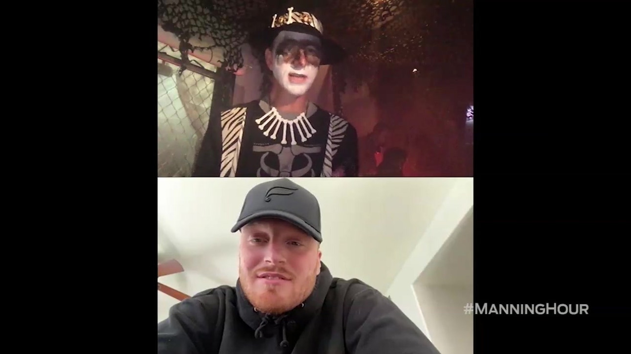 Maxx Crosby joins Cooper Manning for spooky Halloween edition of Manning Hour