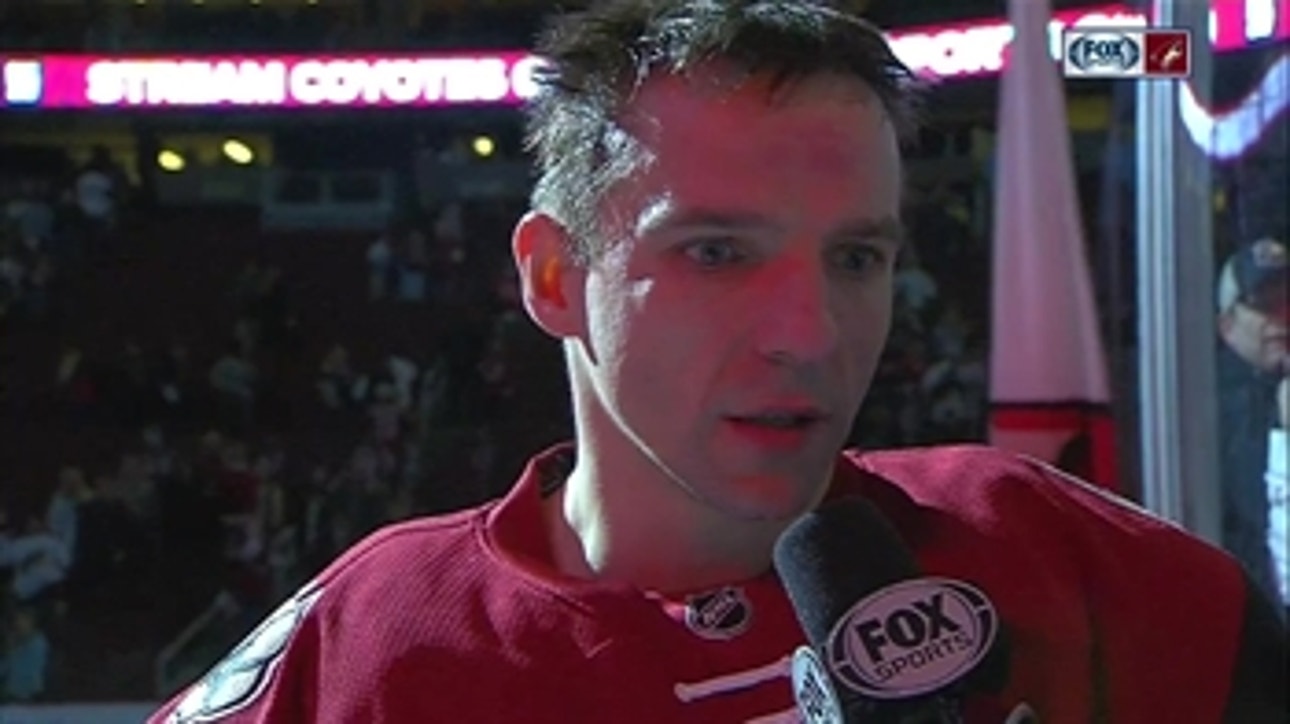 Vrbata: 'We didn't give up, came back and got a win'