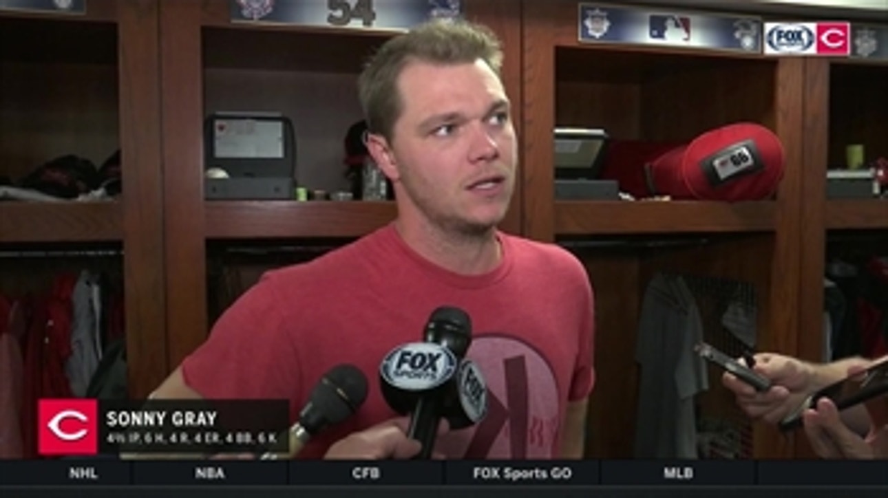 Sonny Gray appreciated how Reds' offense continually responded