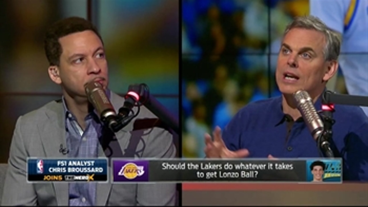 Chris Broussard on Durant in a wheelchair, Lonzo Ball to the Lakers ' UNDISPUTED