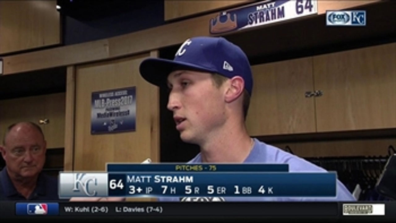 Matt Strahm: 'I've just gotta be better with more quality pitches'