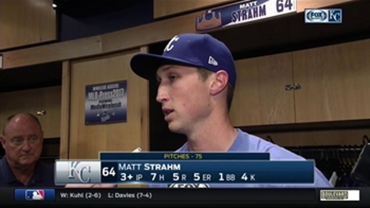 Matt Strahm: 'I've just gotta be better with more quality pitches'