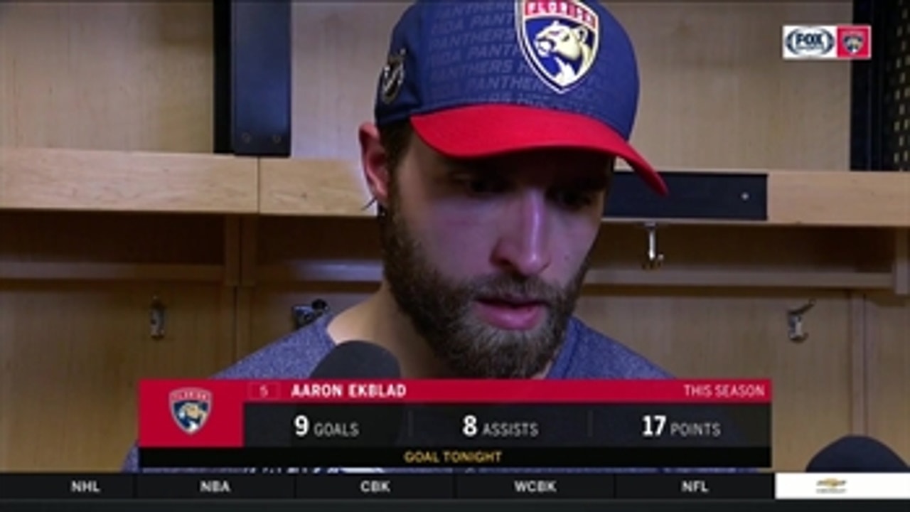 Aaron Ekblad on how Panthers didn't execute game plan early on