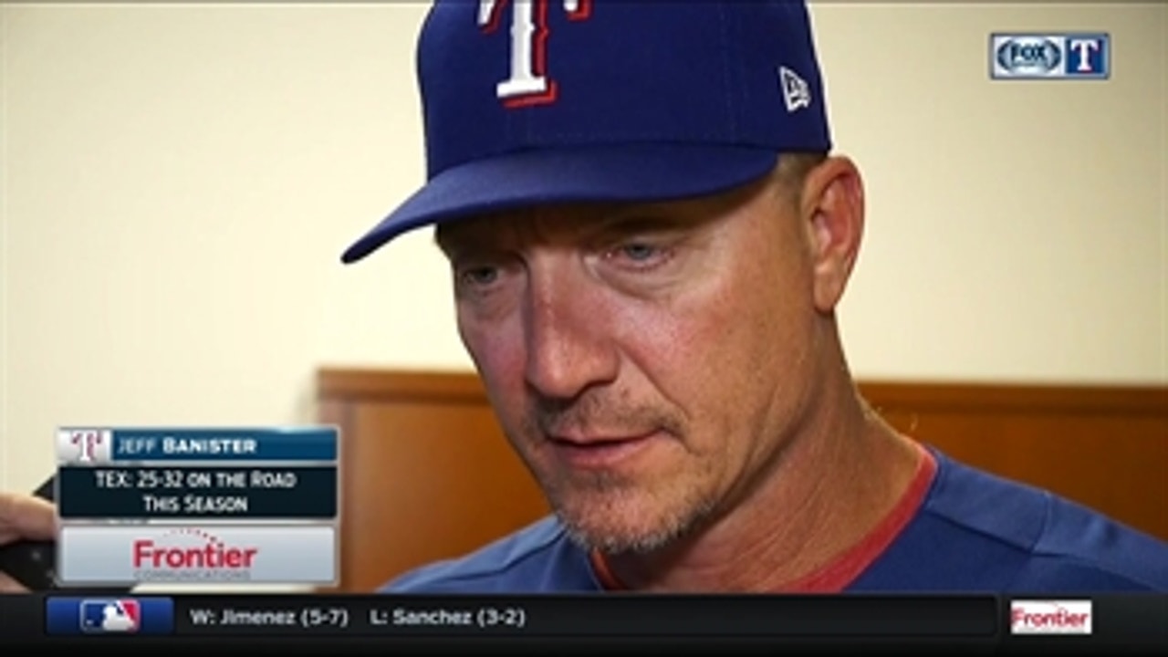 Jeff Banister on positives to take from the split series