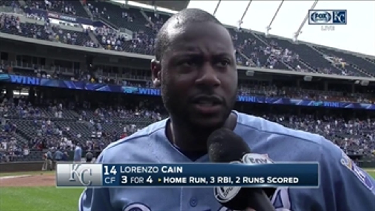 Lorenzo Cain: 'I'm just happy the offense woke up today'