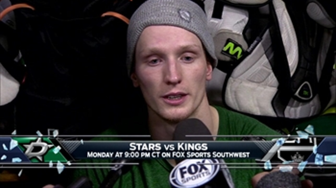 John Klingberg on energy in close 4-3 loss to Blues